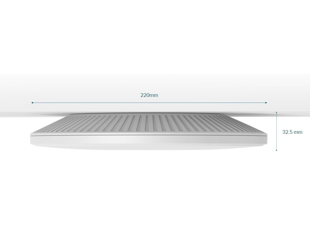 Access point (Точка за достъп) TP-Link Omada EAP773 BE9300 Ceiling Mount трибандов Wi-Fi 7 5