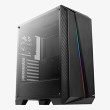  Aerocool Cylon Pro RGB прозрачен панел от закалено стъкло CYLON-PRO-G-BK-V2 - черна 709306 CYLON-PRO-G-BK-V2 на топ цена - PIC.bg