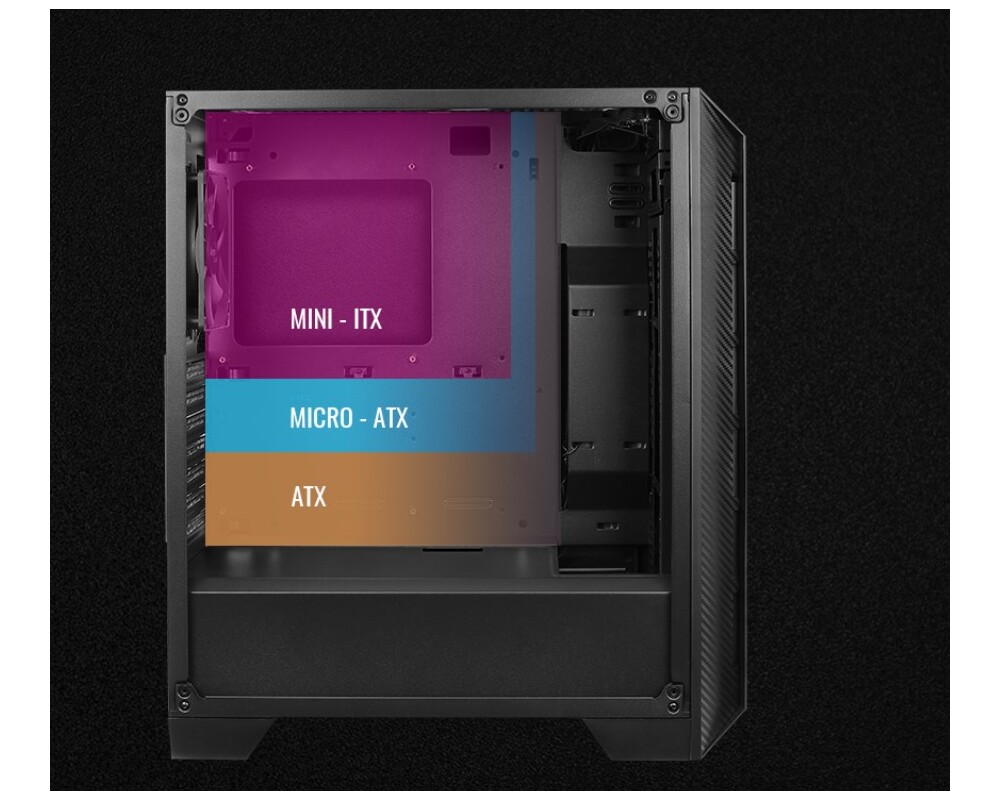 Кутия Aerocool Cylon Pro RGB прозрачен панел от закалено стъкло CYLON-PRO-G-WT-V2 - бяла 13