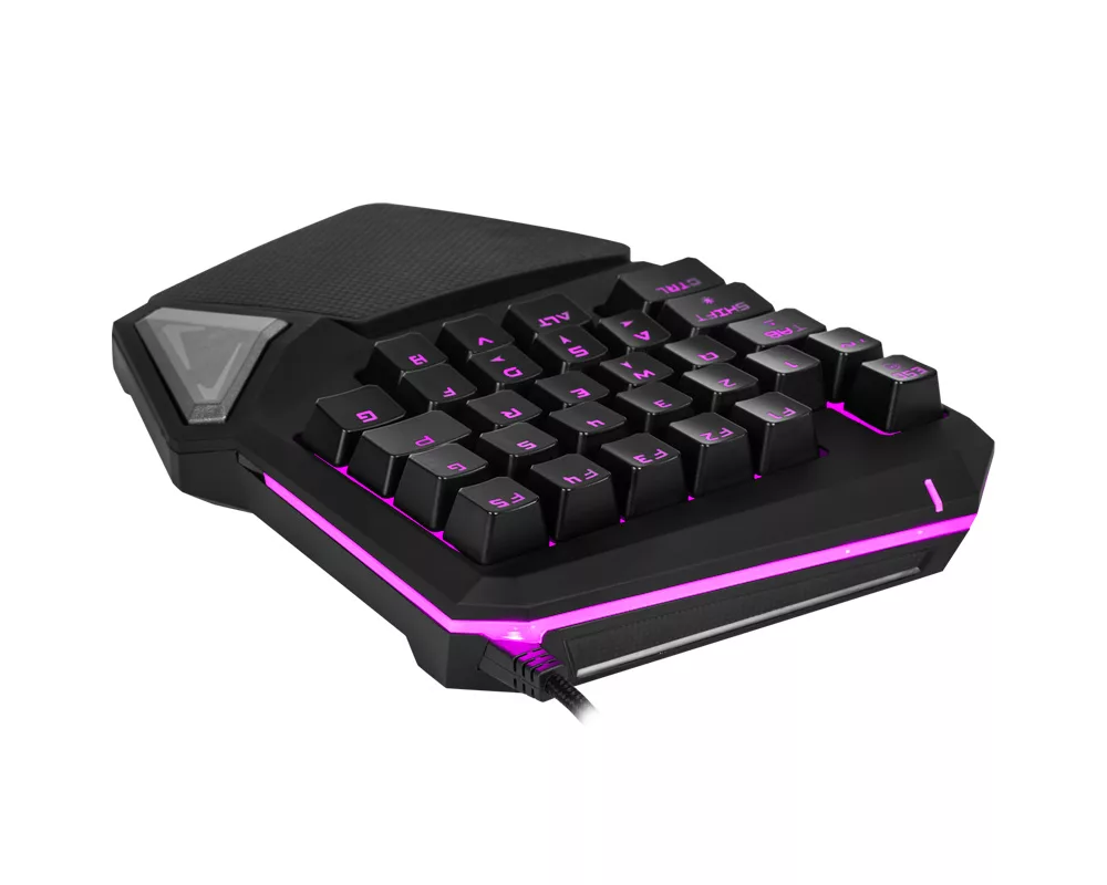 Клавиатура Геймърска клавиатура Delux T9 Pro - черна 2