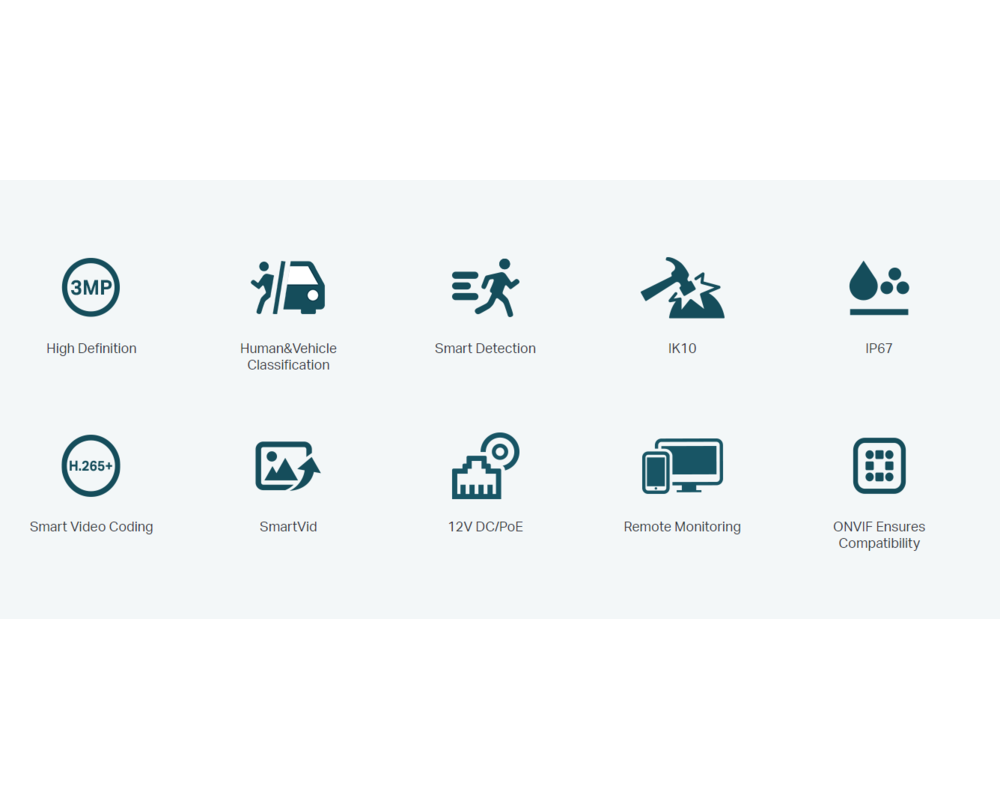 Цифрова IP камера TP-Link VIGI C230I(2.8mm) 5