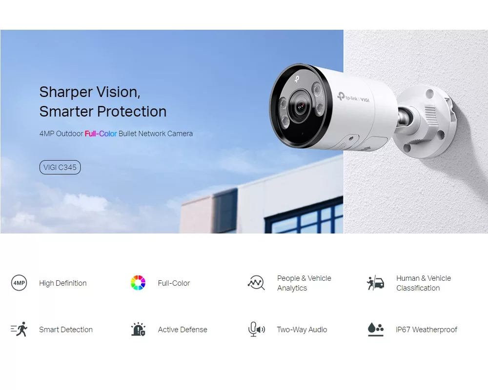 Цифрова IP камера TP-Link VIGI C345(4mm) 5