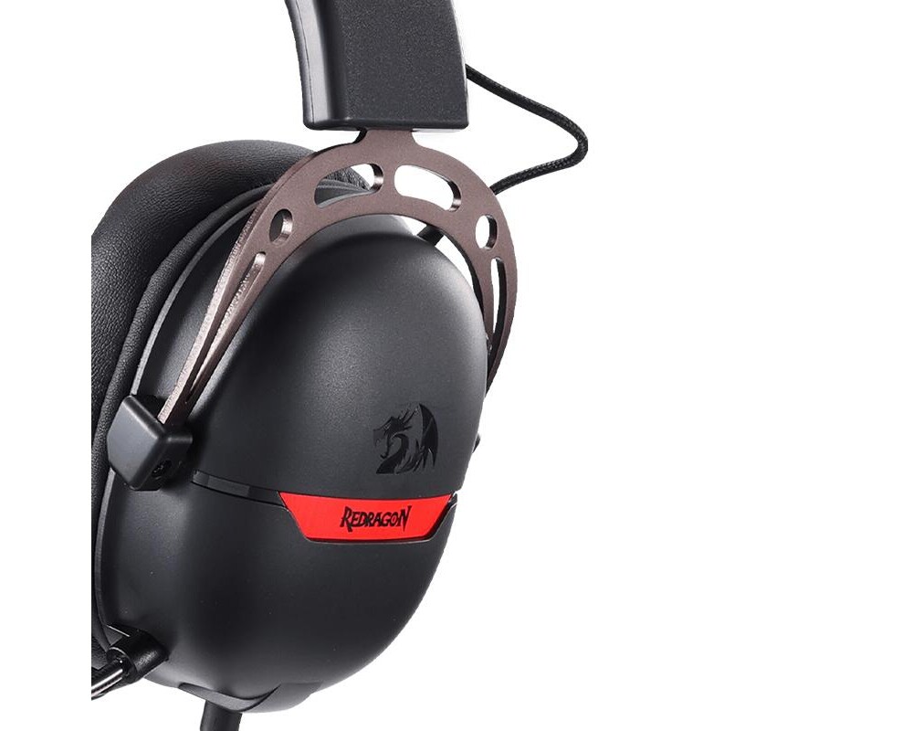 Слушалки Redragon Aurora H376BR геймърски с микрофон RGB 6
