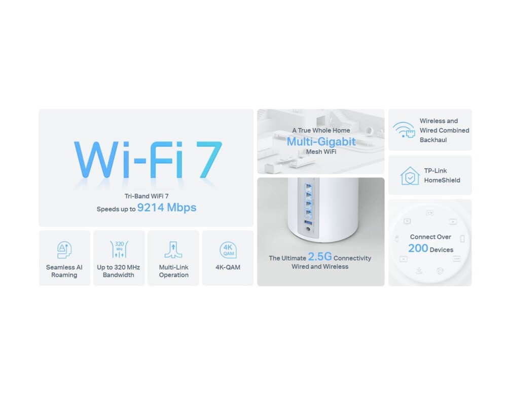 Рутер TP-Link Deco BE65(3-pack) BE9300 12
