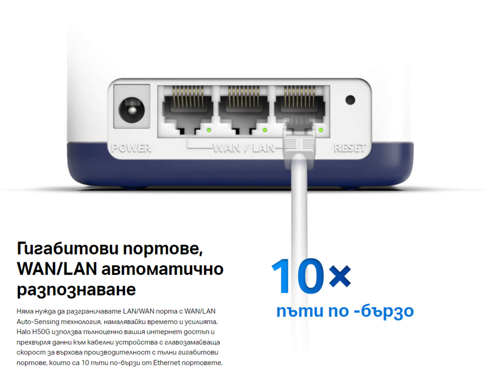 Рутер Mercusys Halo H50G(2-pack) AC1900 17