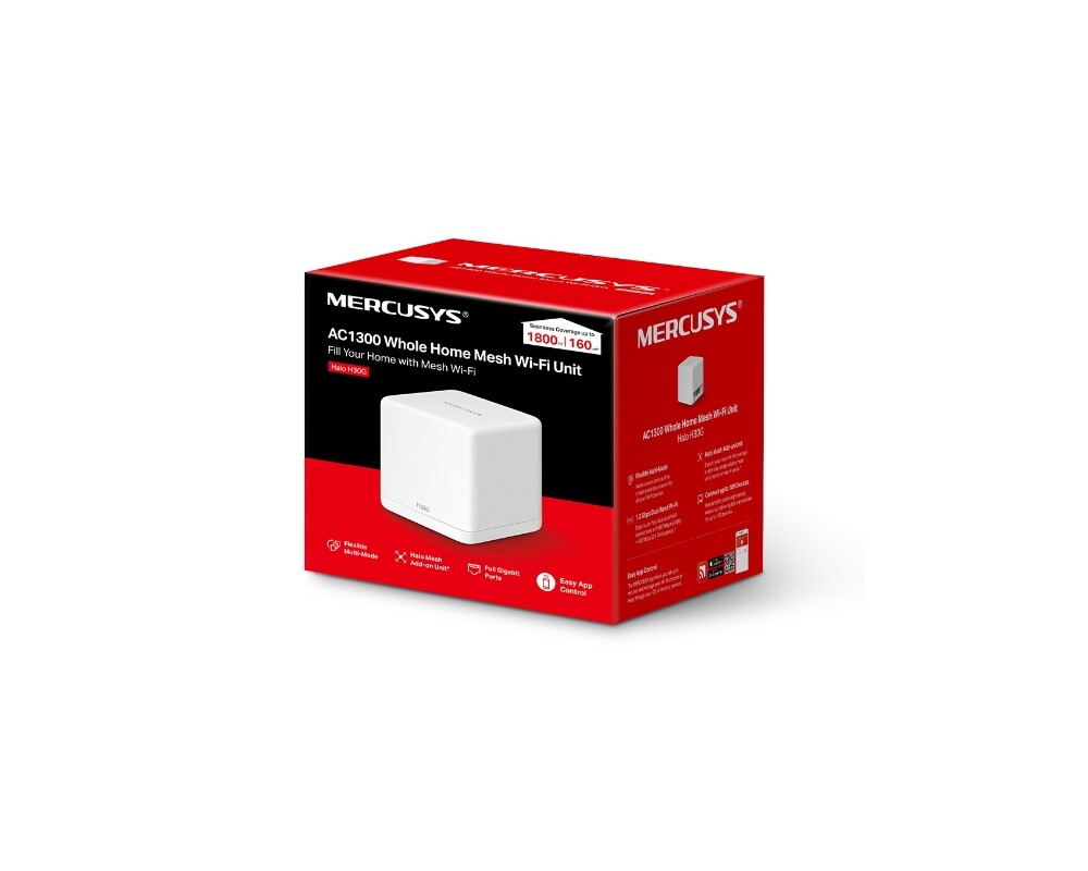 Рутер Mercusys Halo H30G(2-pack) AC1300 6