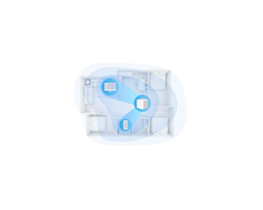 Рутер Mercusys Halo H30G(2-pack) AC1300 11