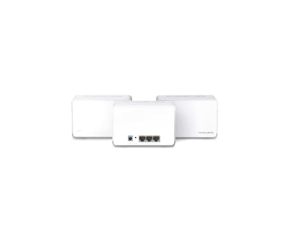 Рутер Mercusys Halo H70X(3-pack) AX1800 Безжична Wi-Fi 6 Mesh система 2