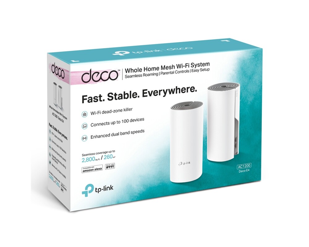 Рутер TP-Link Deco E4 AC1200 (2-pack) 3
