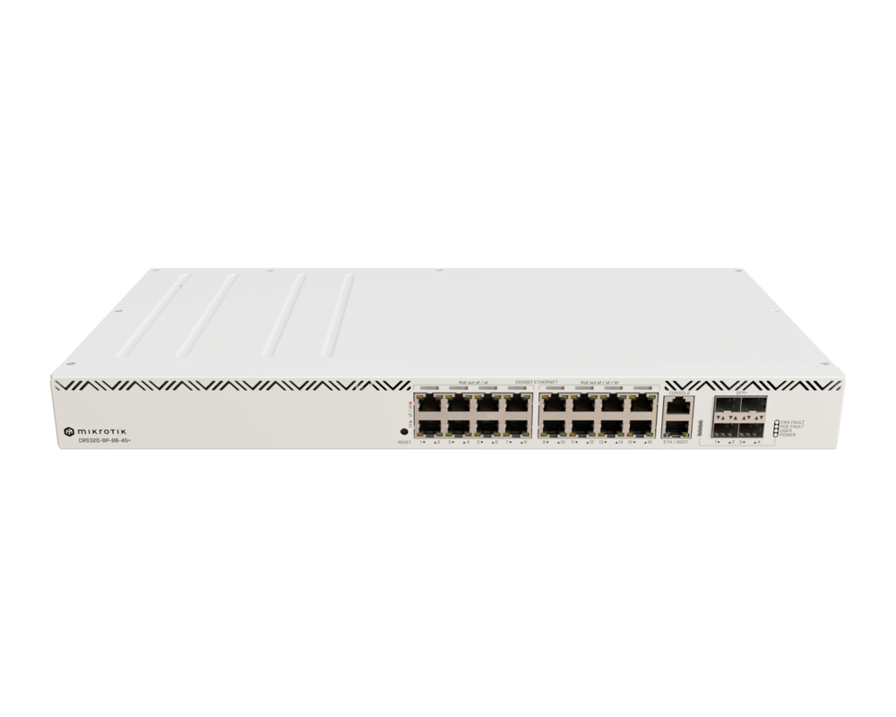 Switch (Комутатор) MikroTik CRS320-8P-8B-4S+RM 3