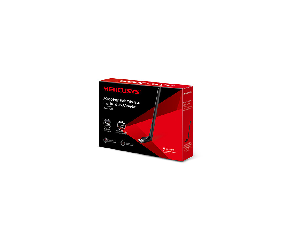 Мрежова карта Mercusys MU6H AC650 3