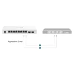 Switch (Комутатор) TP Link Festa FS308GP 8-портов Gigabit Smart Switch с 4-портов PoE+ 9