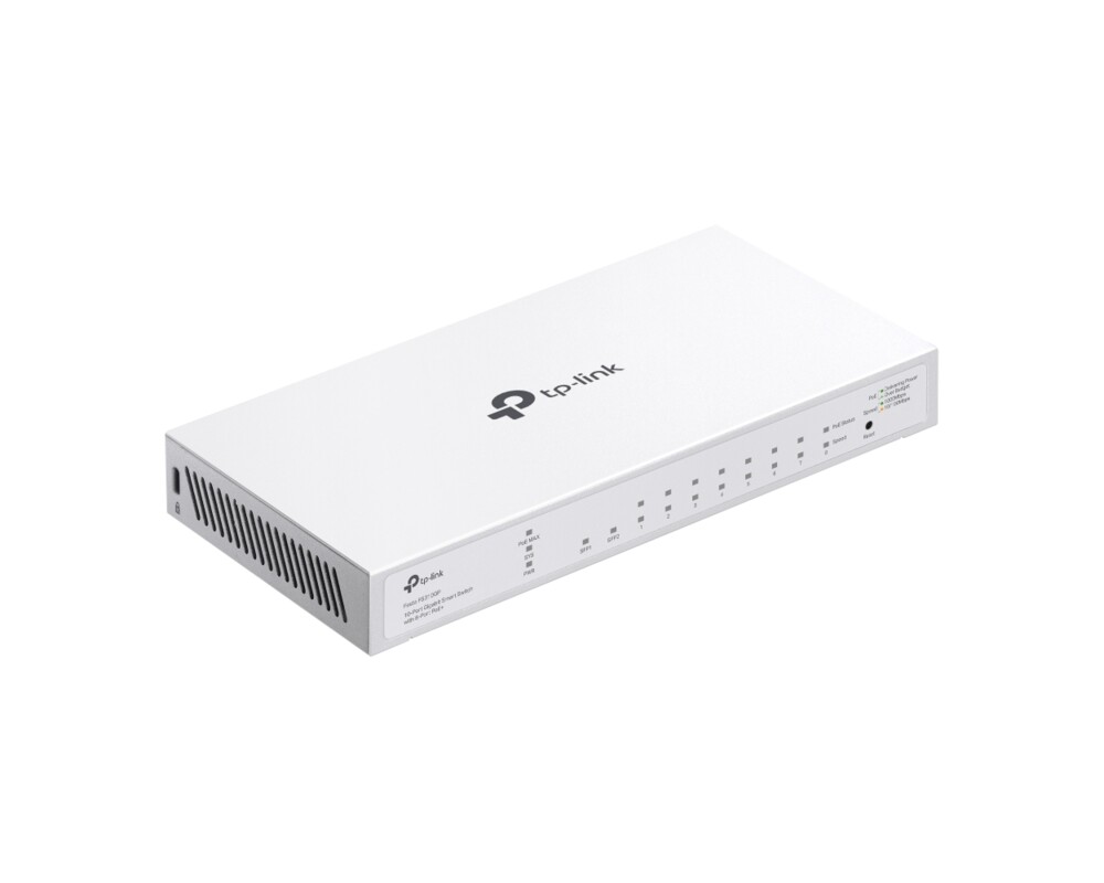 Switch (Комутатор) TP Link Festa FS310GP 10-портов Gigabit Smart Switch с 8-портов PoE+ 4