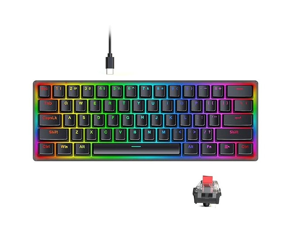 Клавиатура Redragon Akali K642-RGB 4