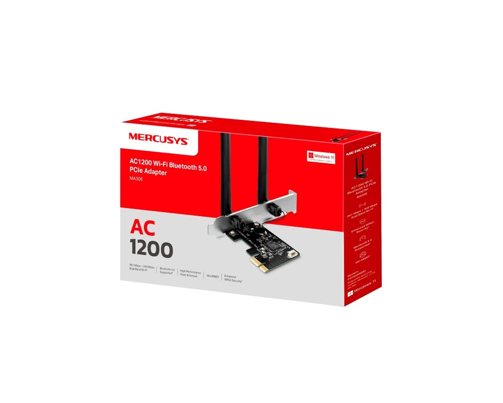 Мрежова карта Mercusys MA30E AC1200 7