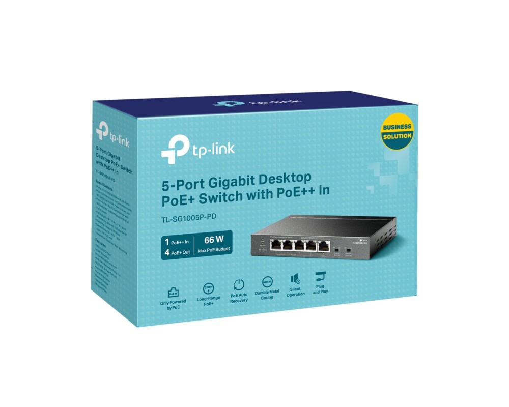Switch (Комутатор) TP-Link TL-SG1005P-PD 6