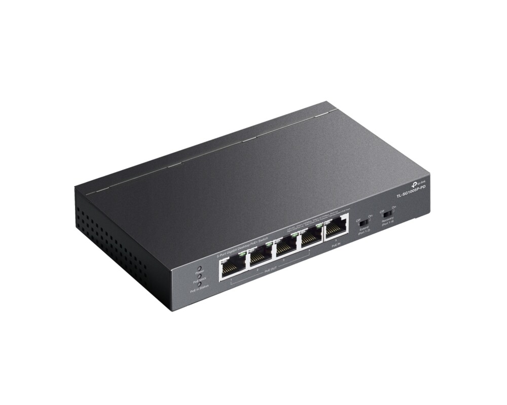 Switch (Комутатор) TP-Link TL-SG1005P-PD 3