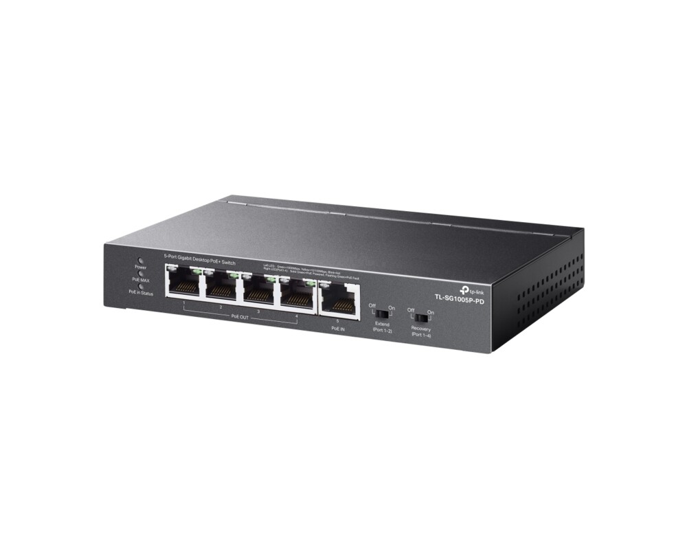 Switch (Комутатор) TP-Link TL-SG1005P-PD 2