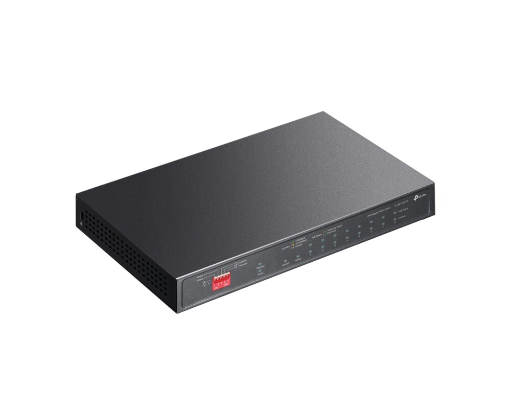 Switch (Комутатор) TP-Link TL-SG1210PP с 6-порта PoE+ и 2-порта PoE++ 4