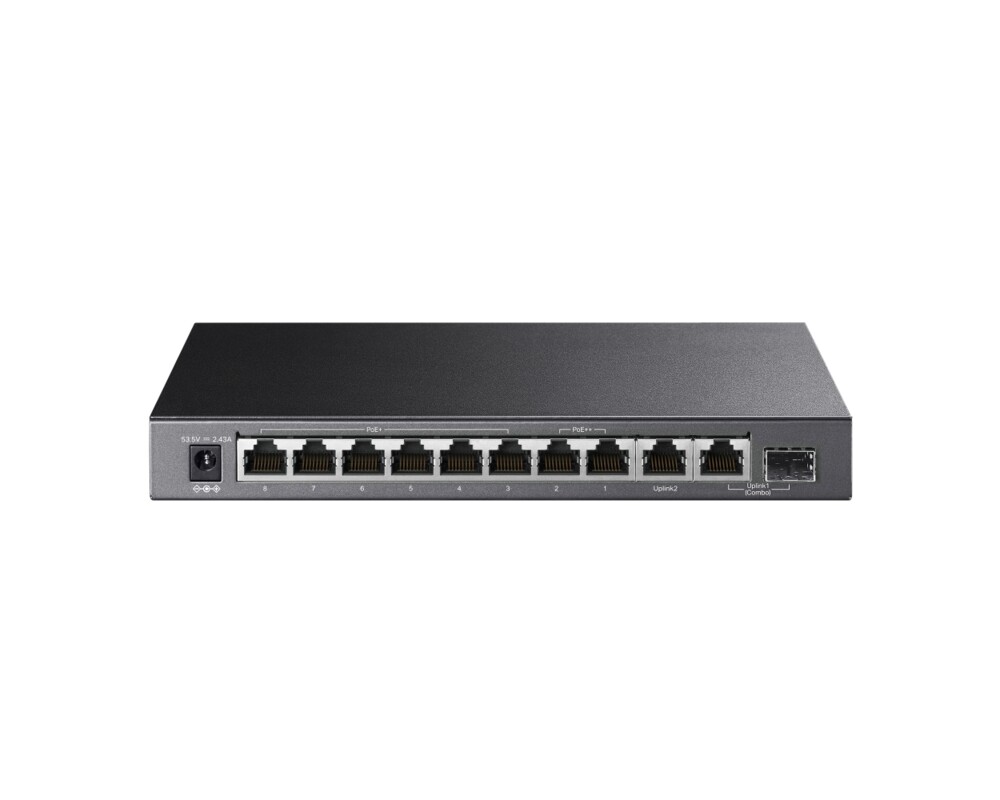 Switch (Комутатор) TP-Link TL-SG1210PP с 6-порта PoE+ и 2-порта PoE++ 2