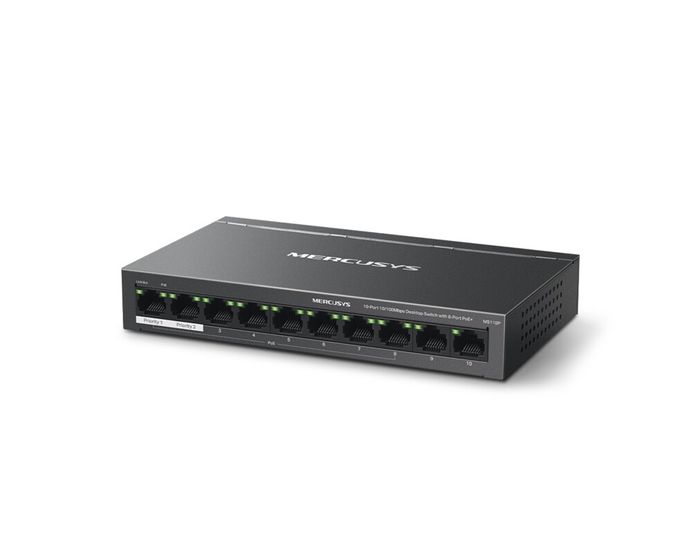 Switch (Комутатор) Mercusys MS110P 13