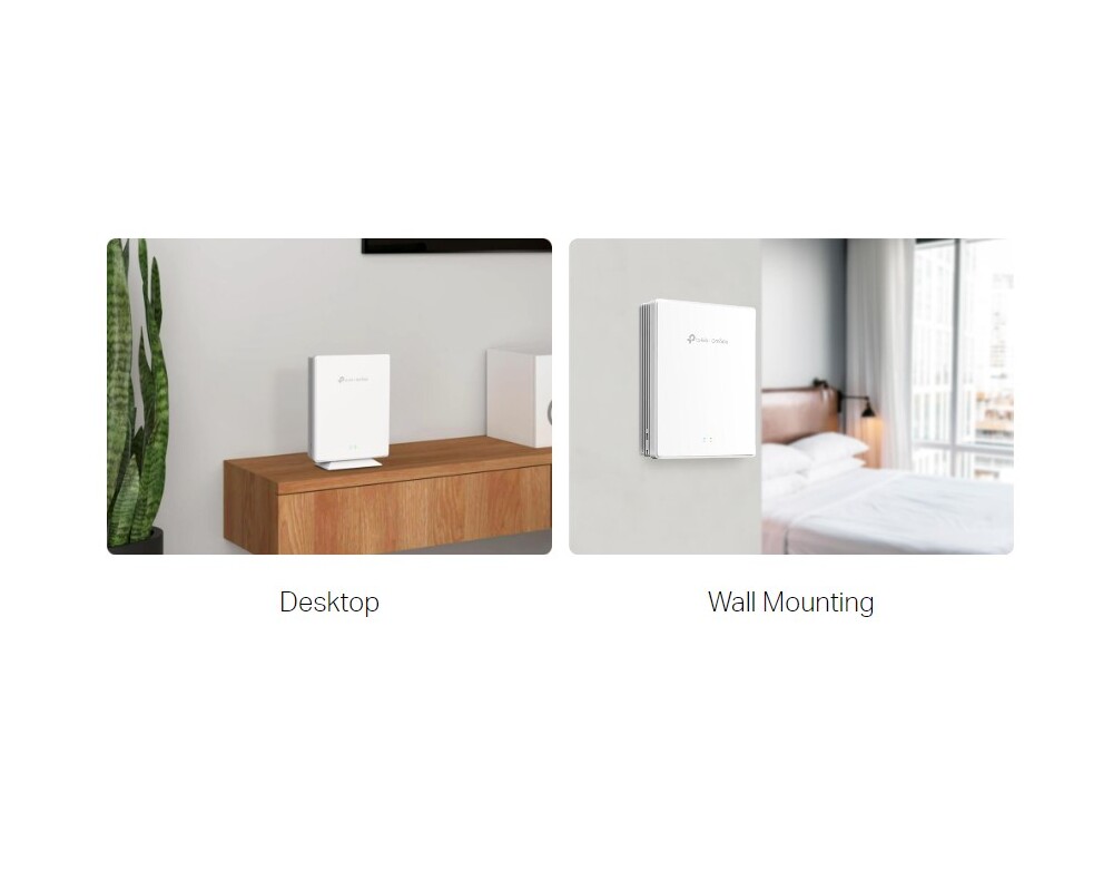Access point (Точка за достъп) TP-Link Omada EAP610GP-Desktop GPON AX1800 8