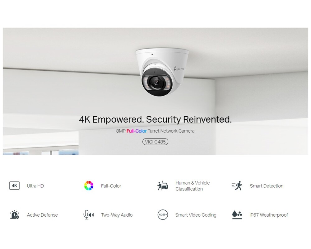Цифрова IP камера TP-Link VIGI C485(4mm) 6