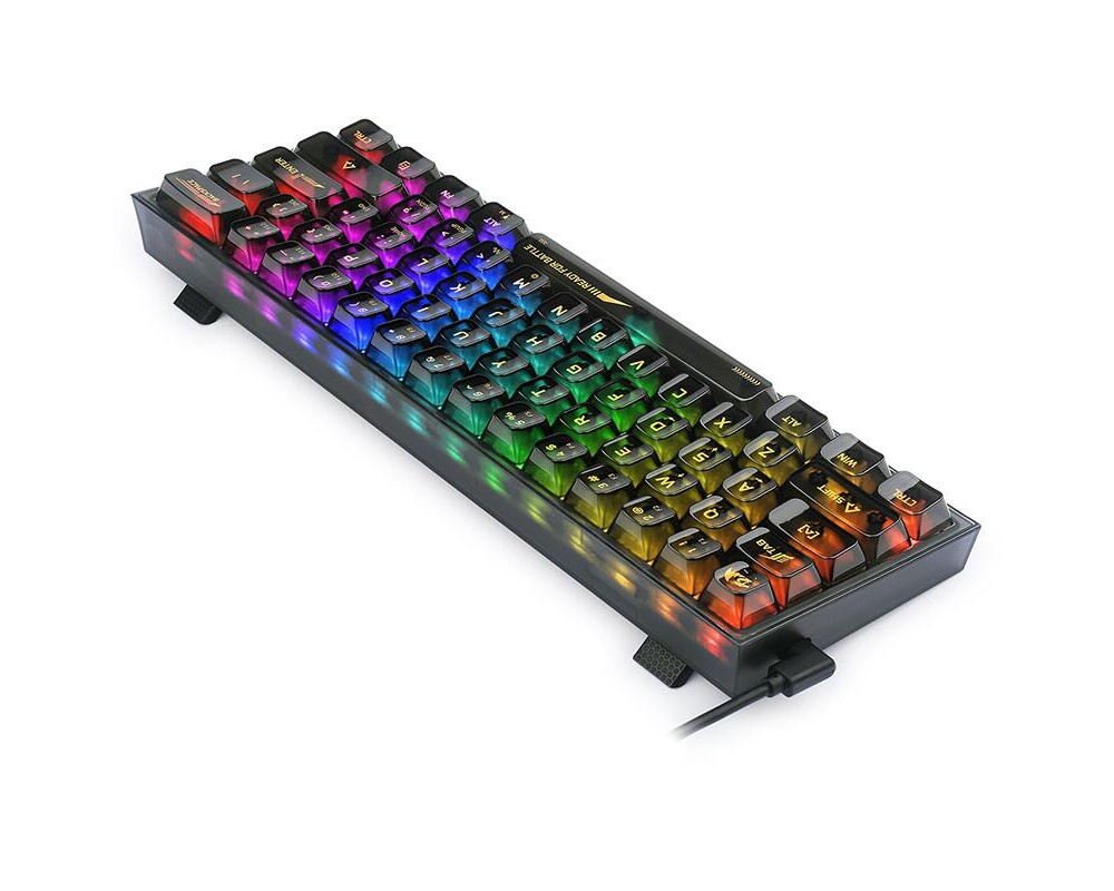 Клавиатура Redragon Fizz K617CTB-RGB с transparent switches 3