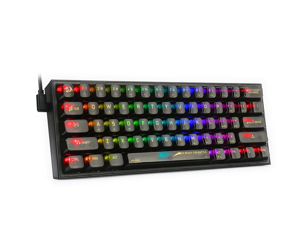 Клавиатура Redragon Fizz K617CTB-RGB с transparent switches 6