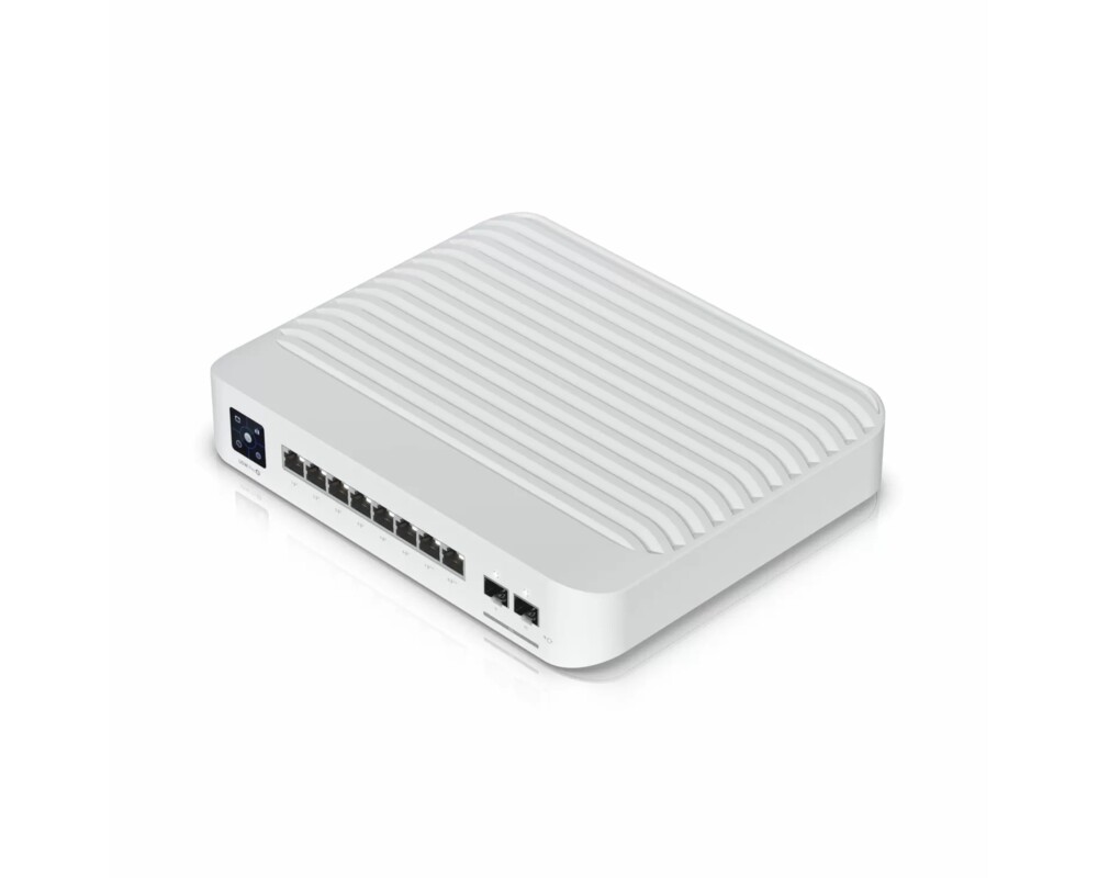 Switch (Комутатор) 8-портов гигабитен комутатор Ubiquiti UniFi Switch USW-Pro-8-PoE 8 PoE 120W 3