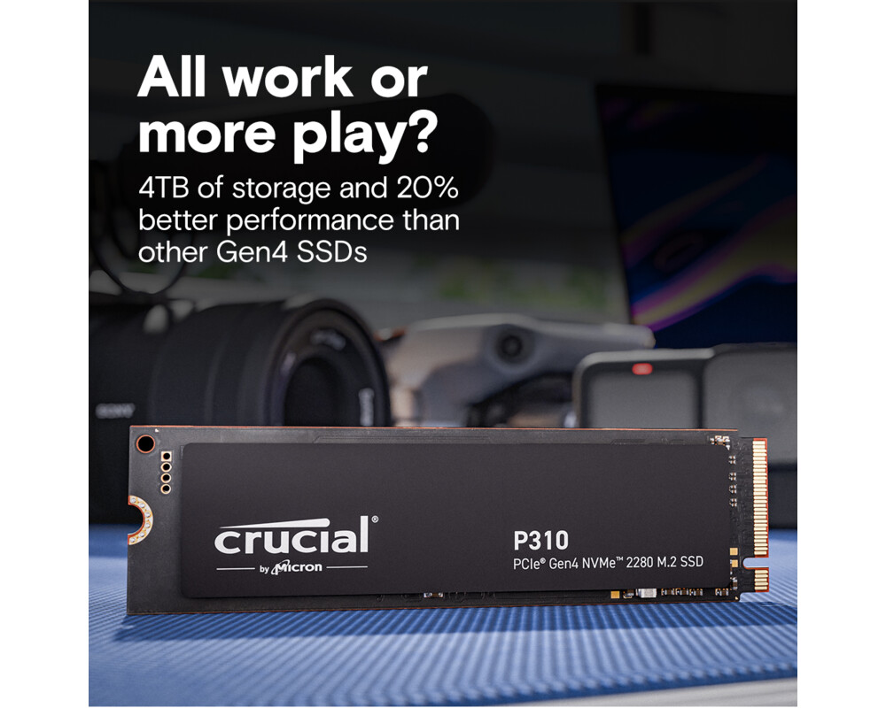 SSD Crucial P310 1TB PCIe Gen4 NVMe M.2 SSD;... 5