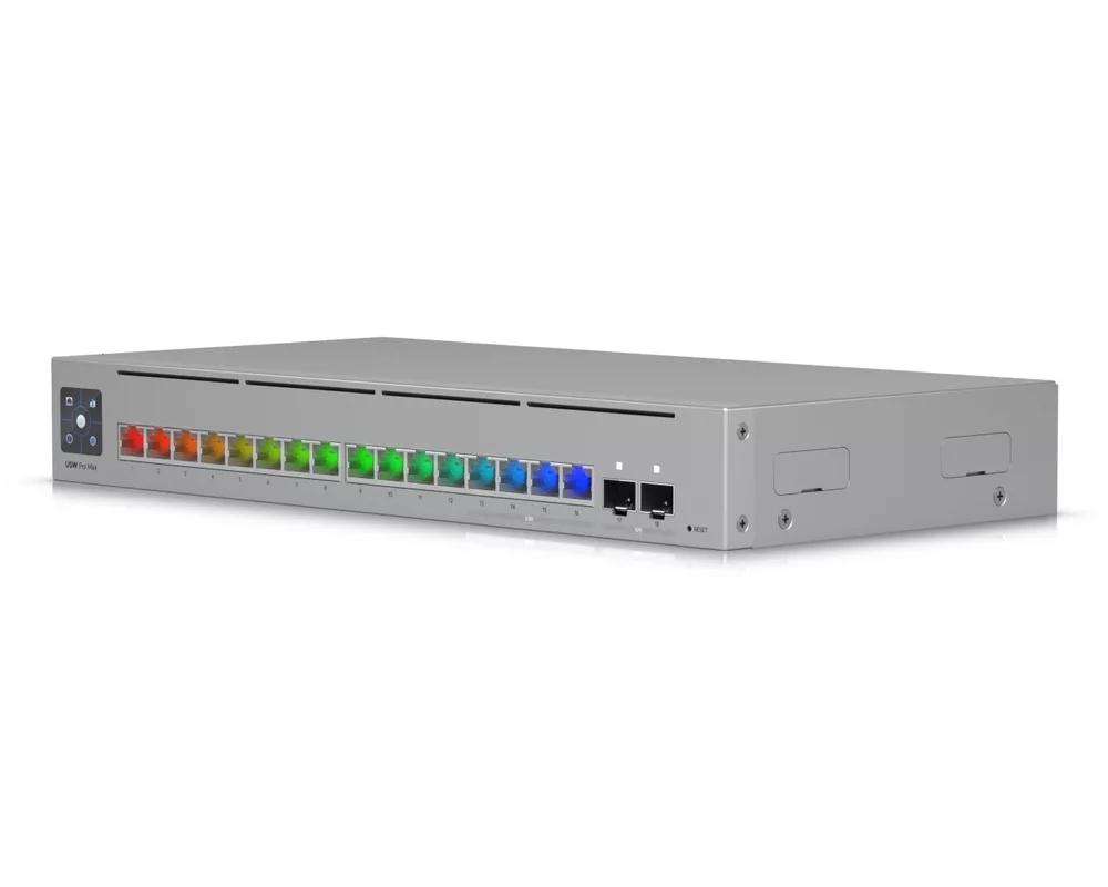Switch (Комутатор) 16-портов гигабитов комутатор Ubiquiti UniFi Switch Pro Max 16 2