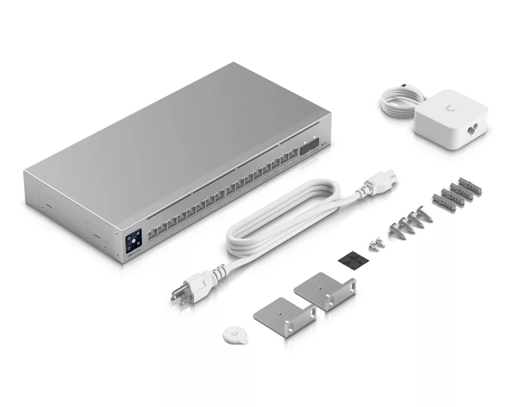 Switch (Комутатор) 16-портов гигабитов комутатор Ubiquiti UniFi Switch Pro Max 16 3
