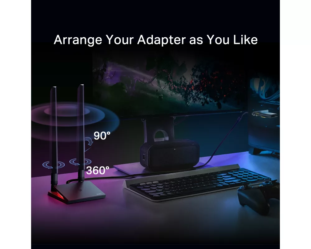 Мрежова карта TP-Link Archer TBE550E BE9300 8