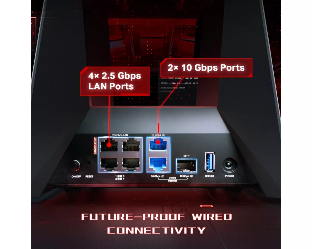 Рутер TP-Link Archer GE800 BE19000 3-лентов 6