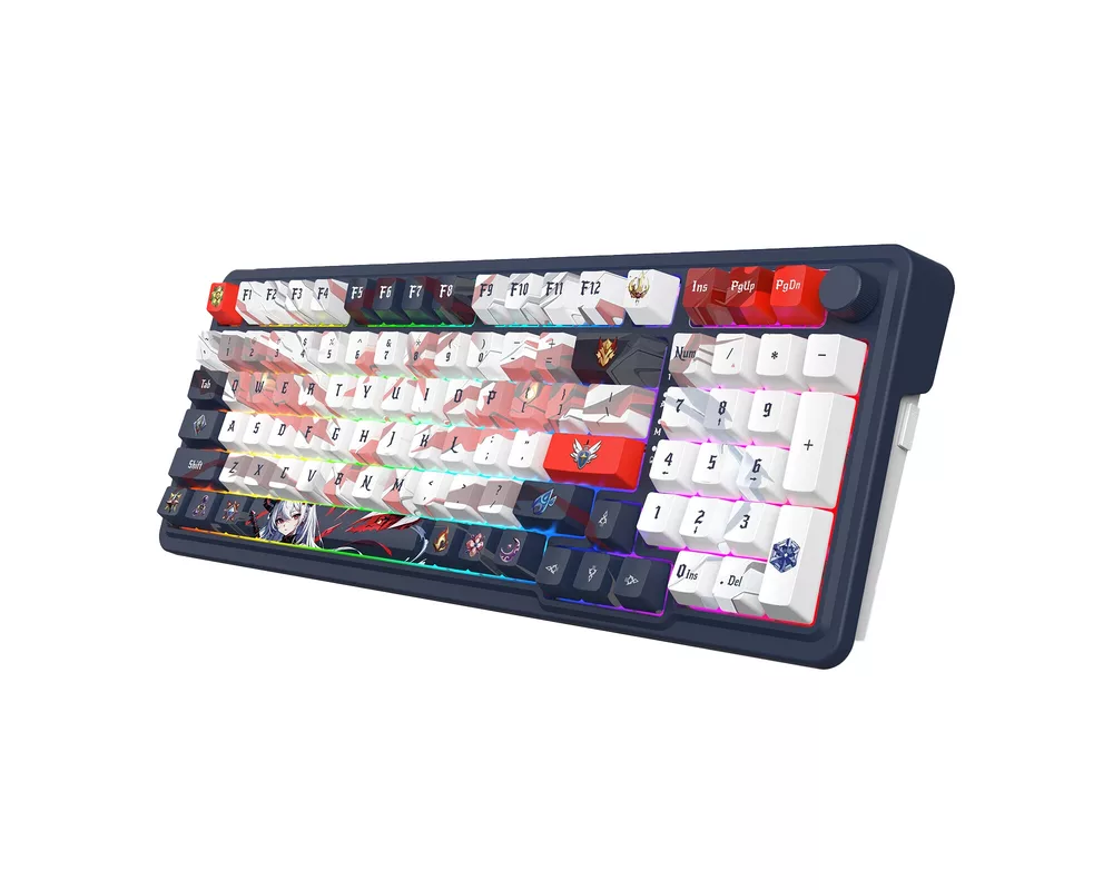 Клавиатура RGB гейминг клавиатура Redragon EISA Pro K686AK-RGB-PRO 7