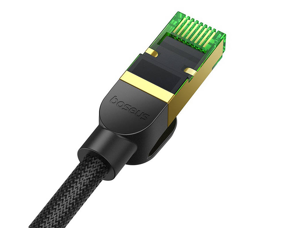 Мрежов кабел Baseus RJ45, Cat.8, 40Gbps, 0,5 м B0013320C111-00 - черен 7