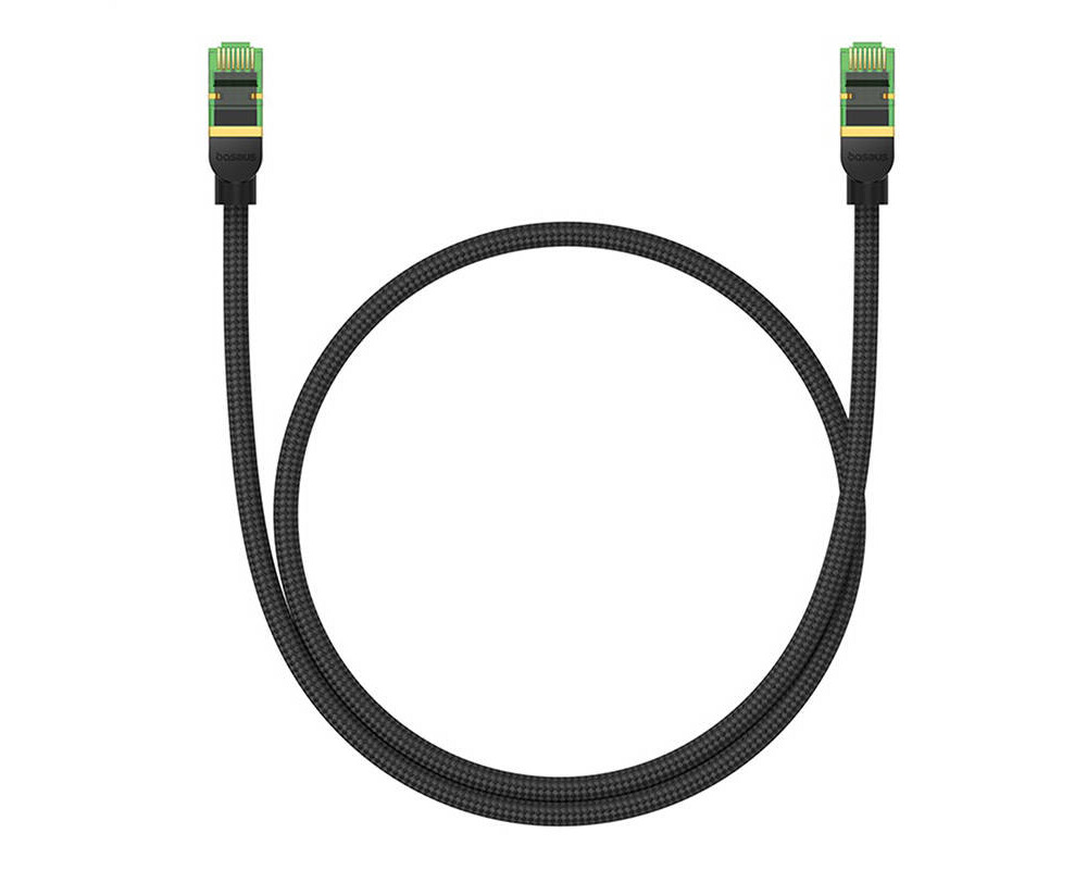 Мрежов кабел Baseus RJ45, Cat.8, 40Gbps, 0,5 м B0013320C111-00 - черен 3
