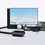 Кабел Baseus  AirJoy Series USB 3.0 мъжки към женски 5м B00631103111-05 - черен 14