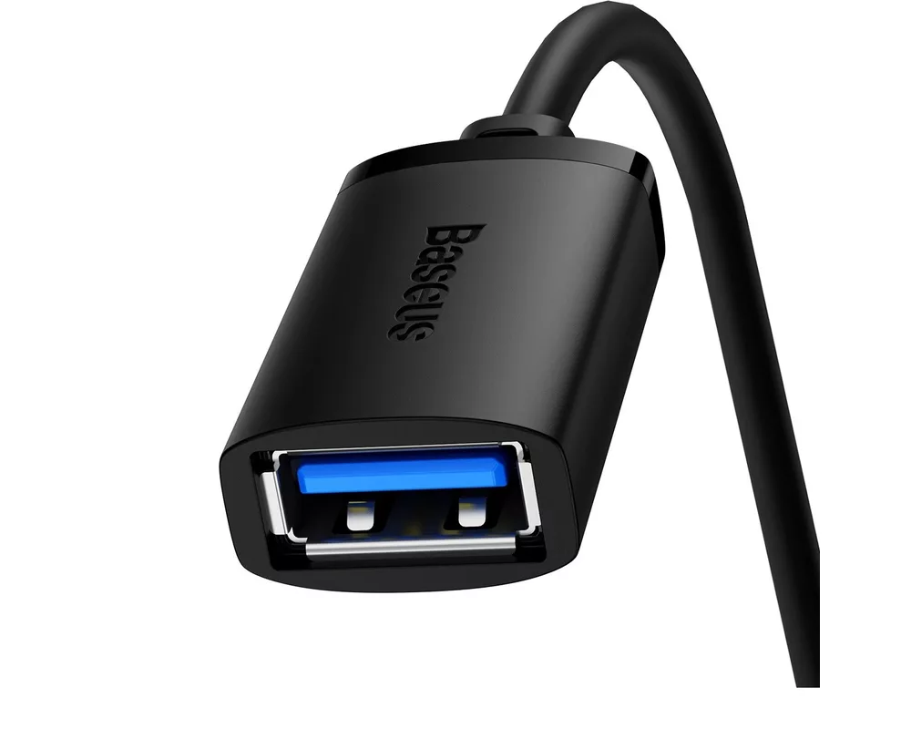 Кабел Baseus  AirJoy Series USB 3.0 мъжки към женски 5м B00631103111-05 - черен 7