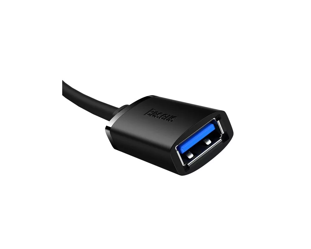 Кабел Baseus  AirJoy Series USB 3.0 мъжки към женски 5м B00631103111-05 - черен 3