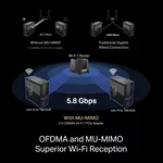 Мрежова карта TP-Link Archer TBE552E BE9300 6