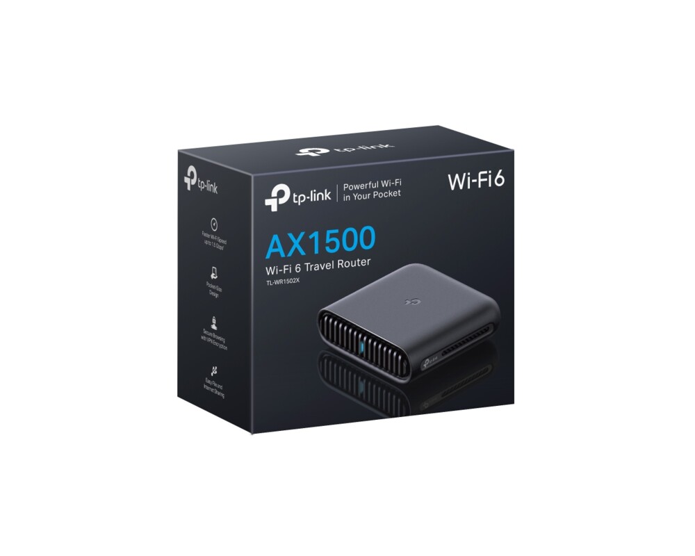 Рутер TP-Link TL-WR1502X AX1500 Wi-Fi 6 4