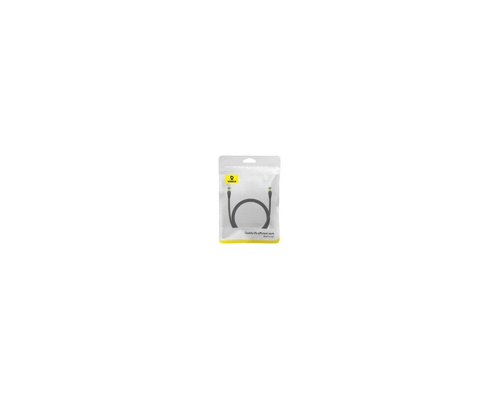 Мрежов кабел Baseus RJ45, Cat.8, 40Gbps, 1 м B0013320C111-01 - черен 8
