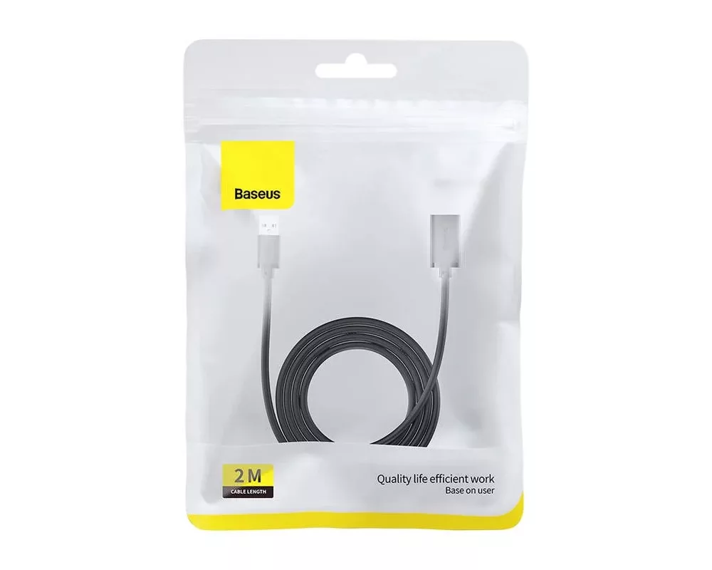Кабел Baseus  AirJoy Series USB 3.0 мъжки към женски 2м B00631103111-03 - черен 8