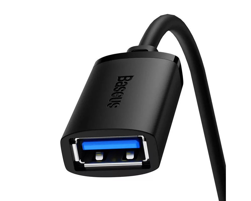 Кабел Baseus  AirJoy Series USB 3.0 мъжки към женски 2м B00631103111-03 - черен 5