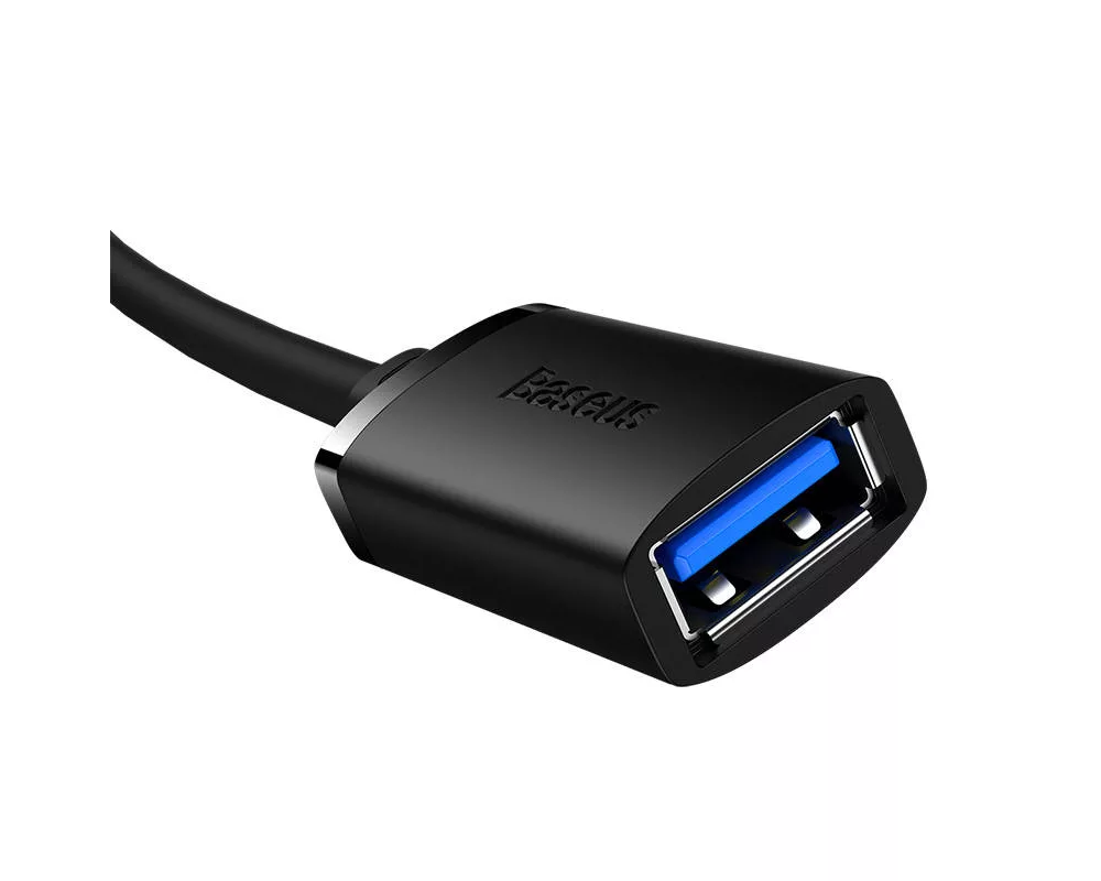 Кабел Baseus  AirJoy Series USB 3.0 мъжки към женски 2м B00631103111-03 - черен 6