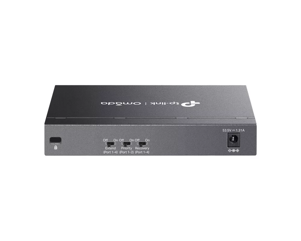 Switch (Комутатор) TP-Link Omada DS106P с 4-портов PoE+ 2