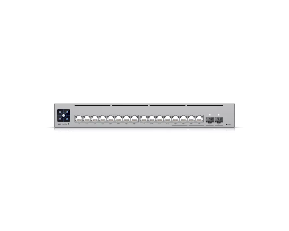 Switch (Комутатор) 16-портов гигабитов комутатор Ubiquiti UniFi Switch Pro Max 16 PoE USW-Pro-Max-16-PoE 7