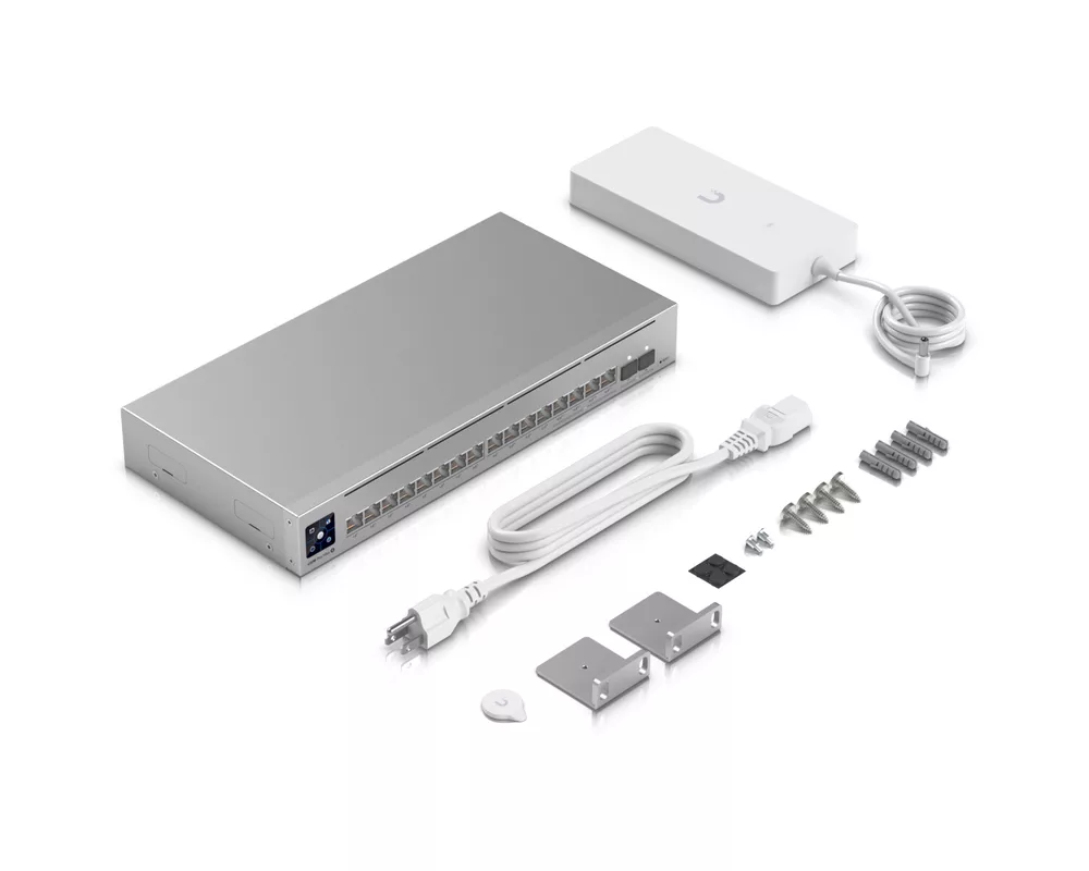 Switch (Комутатор) 16-портов гигабитов комутатор Ubiquiti UniFi Switch Pro Max 16 PoE USW-Pro-Max-16-PoE 4
